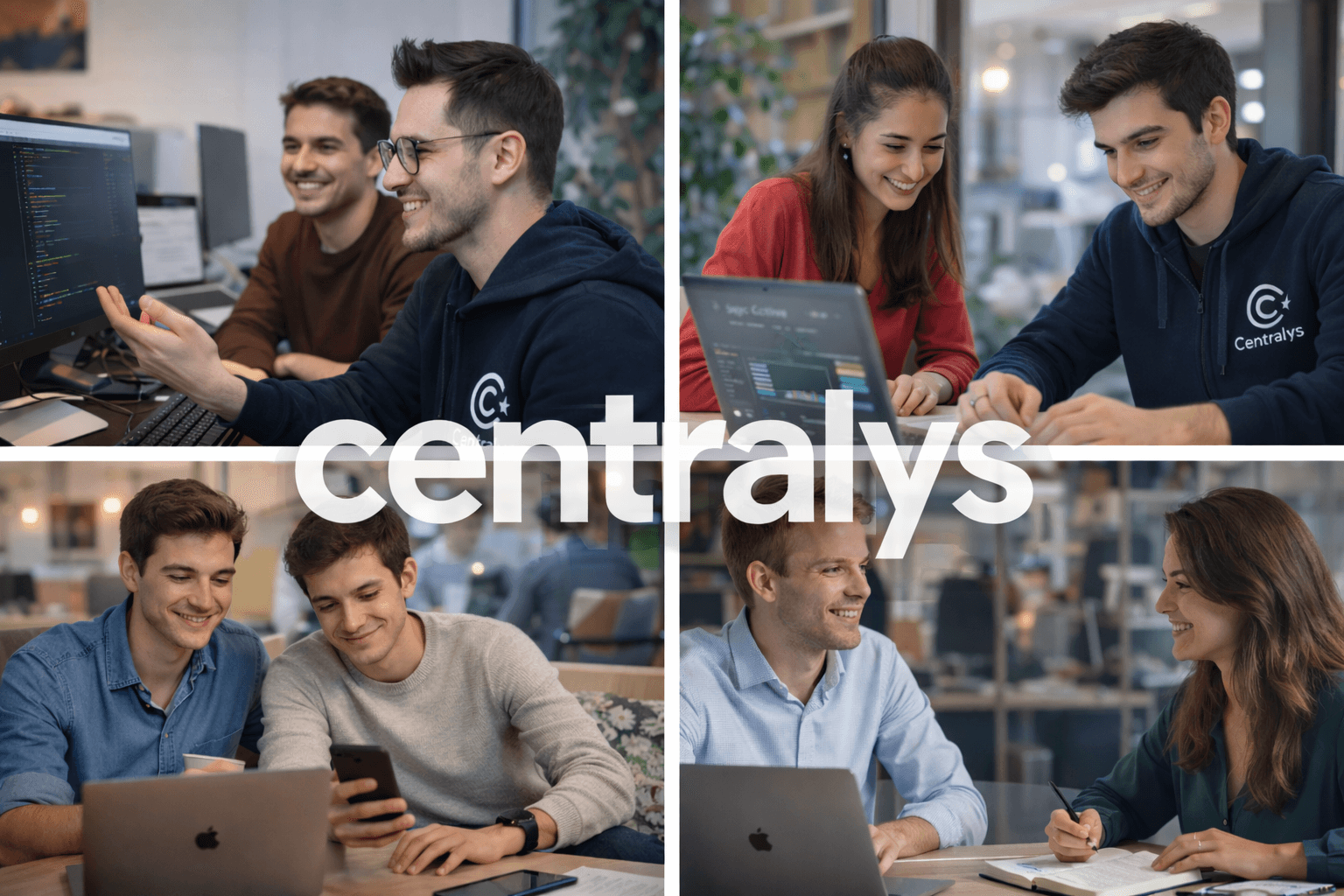 L'équipe Centralys au travail